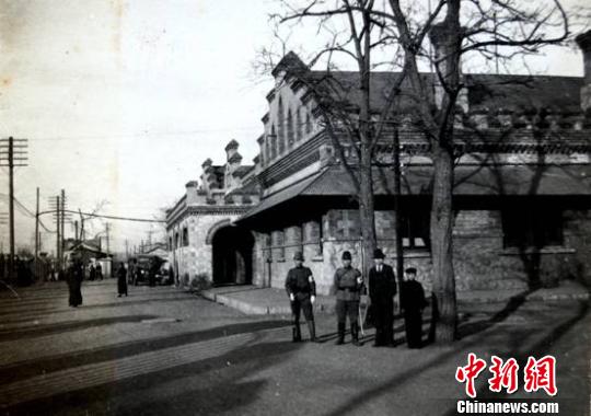 河北唐山现多幅侵华日军宪兵队原版老照片（图）