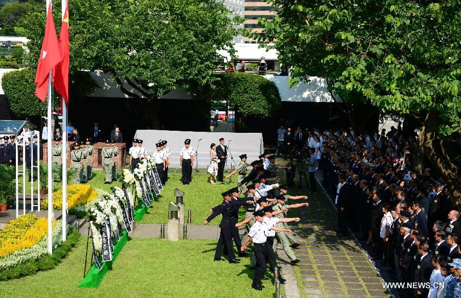 CHINA-HONG KONG-ANTI-JAPANESE WAR-ANNIVERSARY-COMMEMORATION(CN)