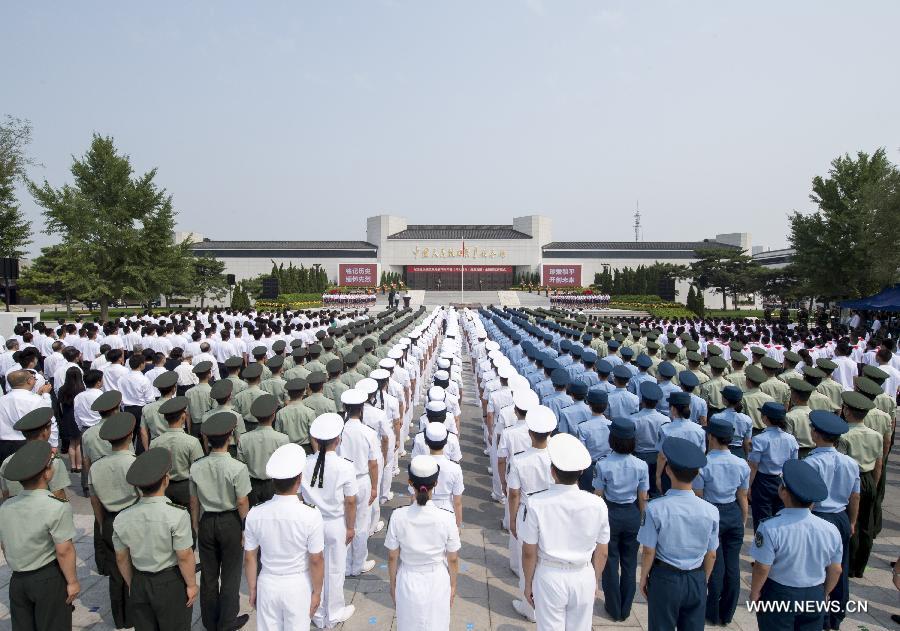 CHINA-BEIJING-ANTI-JAPANESE WAR-78TH ANNIVERSARY-EXHIBITION (CN)