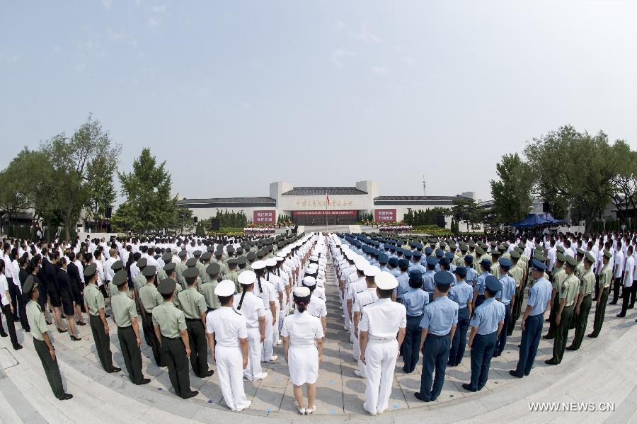 CHINA-BEIJING-ANTI-JAPANESE WAR-78TH ANNIVERSARY-EXHIBITION (CN)