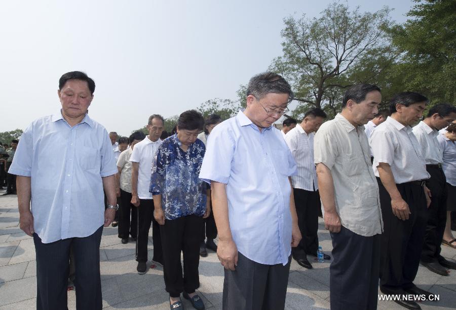 CHINA-BEIJING-ANTI-JAPANESE WAR-78TH ANNIVERSARY-EXHIBITION (CN)