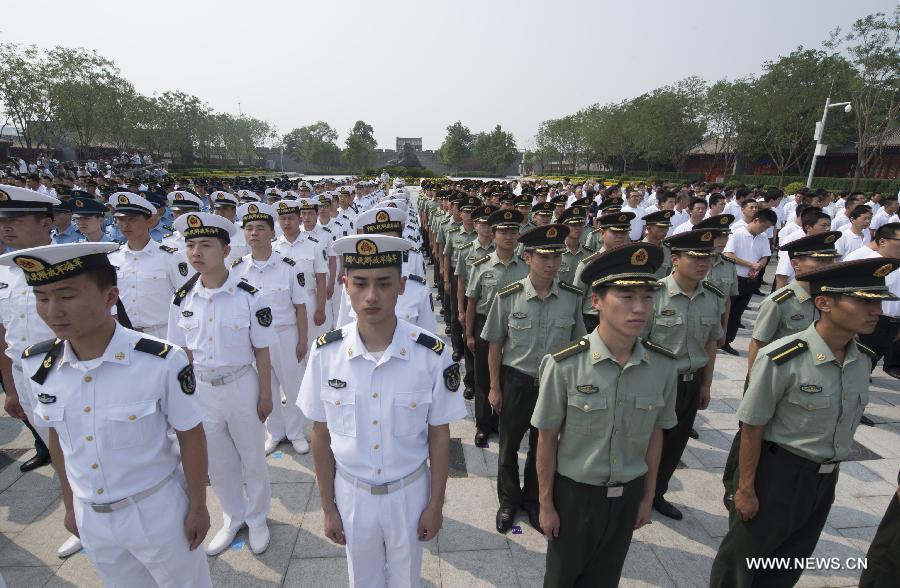 CHINA-BEIJING-ANTI-JAPANESE WAR-78TH ANNIVERSARY-EXHIBITION (CN)