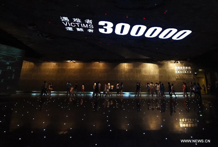 CHINA-NANJING-MASSACRE MEMORIAL HALL-VISITOR QUANTITY (CN) 