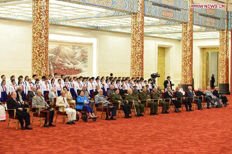 CHINA-BEIJING-VETERANS-AWARD CEREMONY (CN)