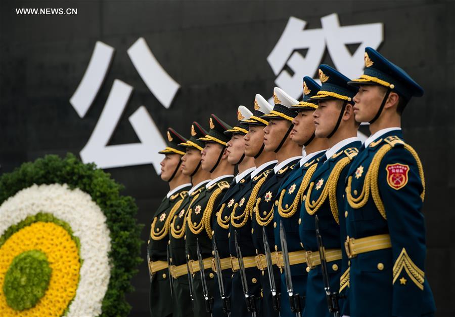 CHINA-NANJING MASSACRE VICTIMS-STATE MEMORIAL CEREMONY(CN)