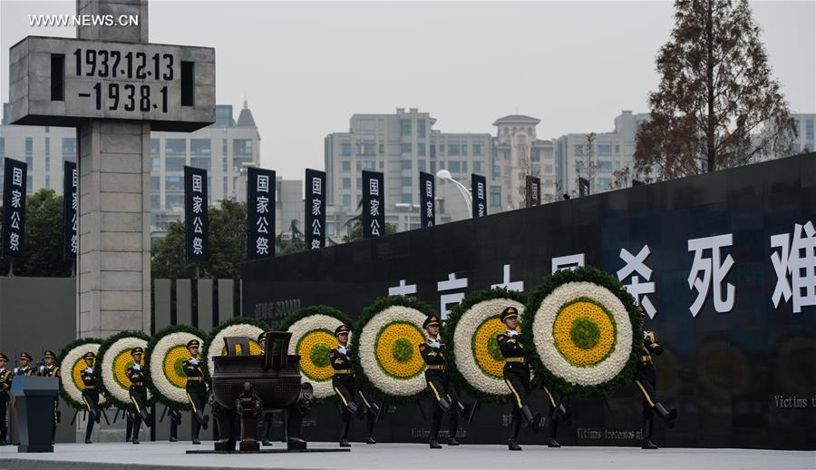 CHINA-NANJING MASSACRE VICTIMS-STATE MEMORIAL CEREMONY(CN)