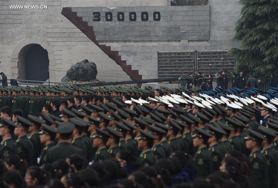 CHINA-NANJING MASSACRE VICTIMS-STATE MEMORIAL CEREMONY(CN)