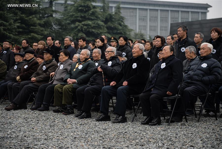 [FOCUS]CHINA-NANJING MASSACRE VICTIMS-STATE MEMORIAL CEREMONY(CN)