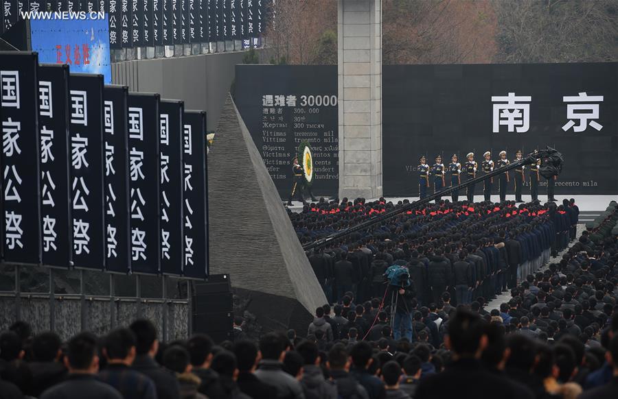 CHINA-NANJING MASSACRE VICTIMS-STATE MEMORIAL CEREMONY(CN)