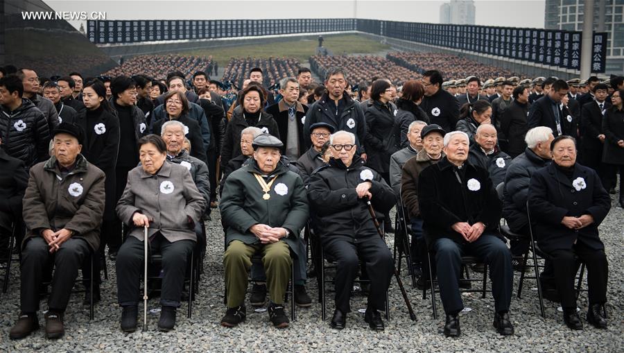 CHINA-NANJING MASSACRE VICTIMS-STATE MEMORIAL CEREMONY(CN)