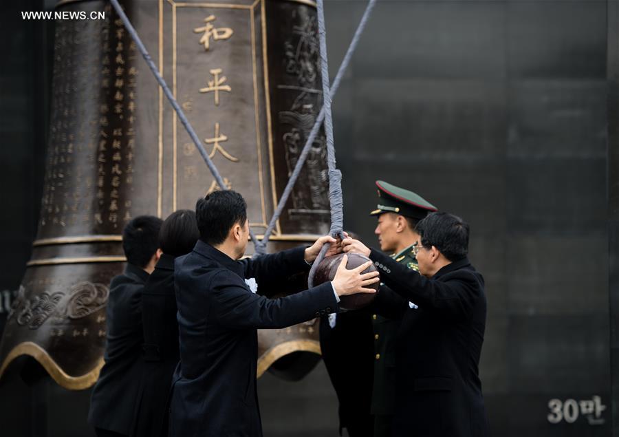 CHINA-NANJING MASSACRE VICTIMS-STATE MEMORIAL CEREMONY(CN)