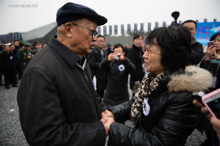 [FOCUS]CHINA-NANJING MASSACRE VICTIMS-STATE MEMORIAL CEREMONY(CN)