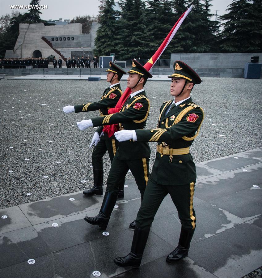 CHINA-NANJING MASSACRE VICTIMS-STATE MEMORIAL CEREMONY(CN) 