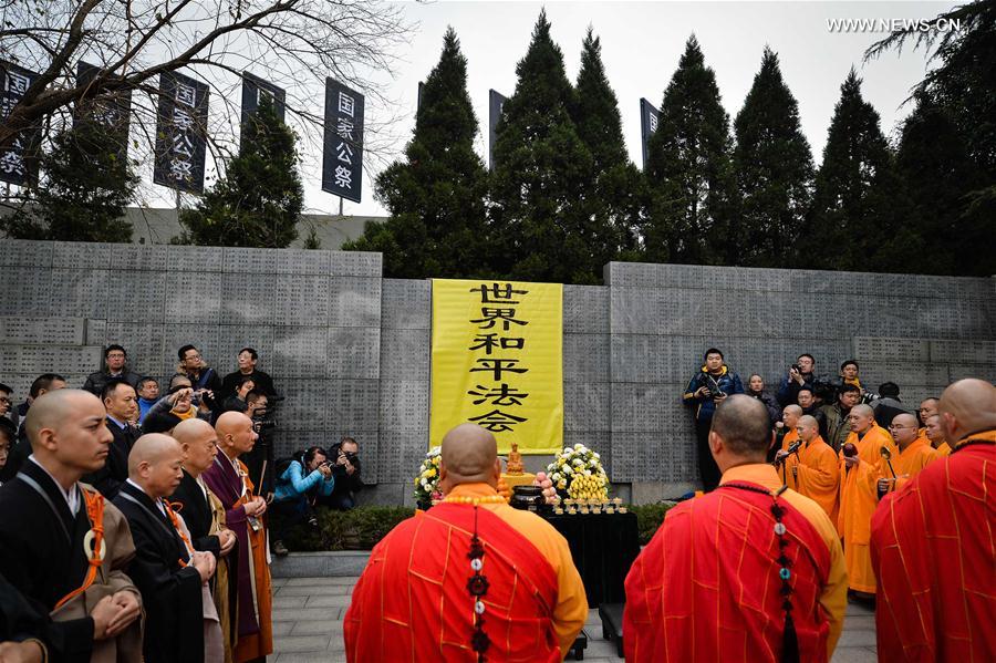 CHINA-NANJING-BUDDHISTS-NANJING MASSACRE(CN)