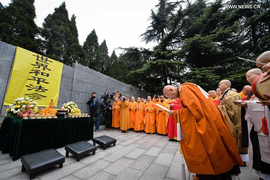 CHINA-NANJING-BUDDHISTS-NANJING MASSACRE(CN)