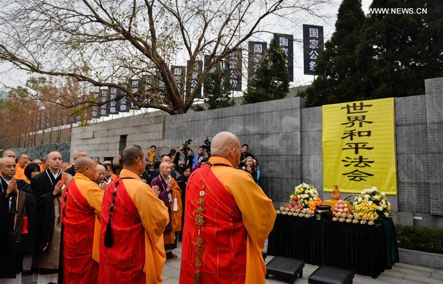 CHINA-NANJING-BUDDHISTS-NANJING MASSACRE(CN)