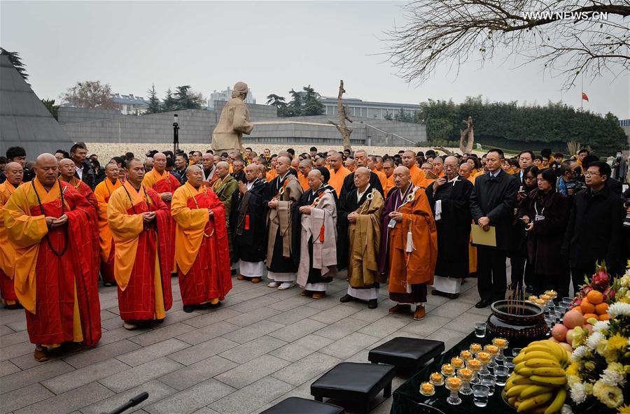 CHINA-NANJING-BUDDHISTS-NANJING MASSACRE(CN)