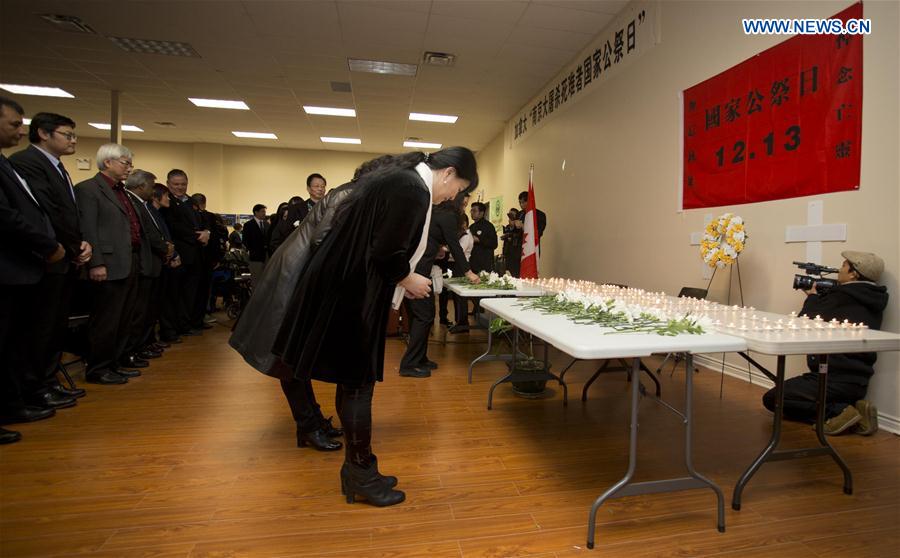 CANADA-TORONTO-NANJING MASSACRE-MEMORIAL