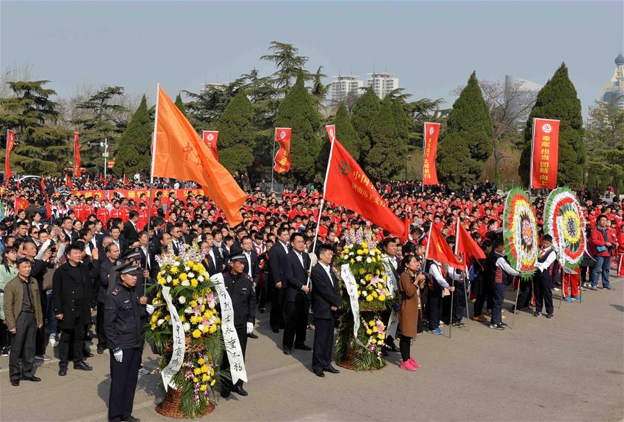 CHINA-QINGMING FESTIVAL-MARTYR-COMMEMORATION(CN)