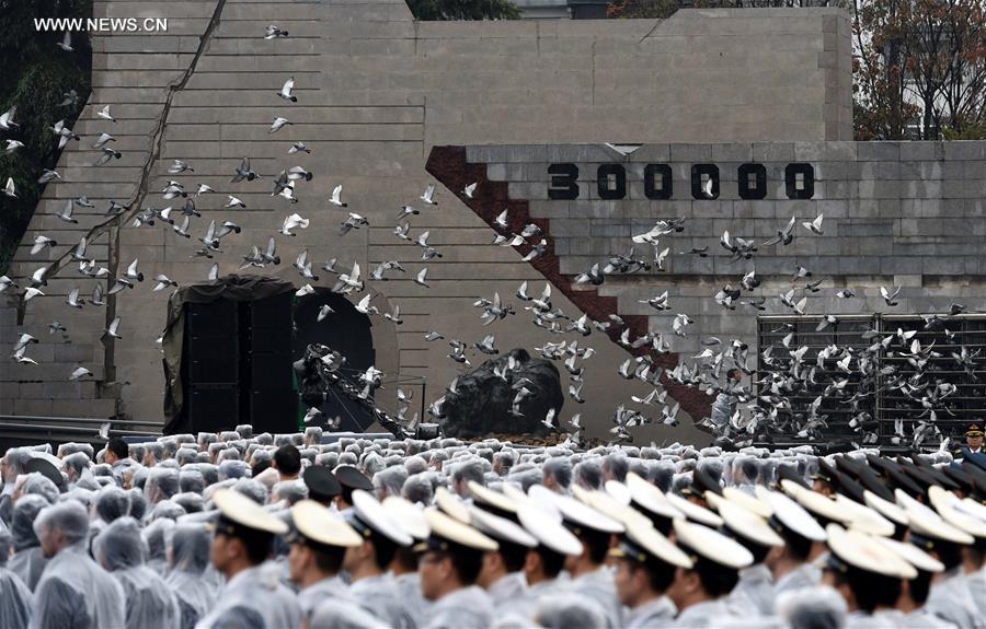 CHINA-NANJING MASSACRE VICTIMS-STATE MEMORIAL CEREMONY(CN) 