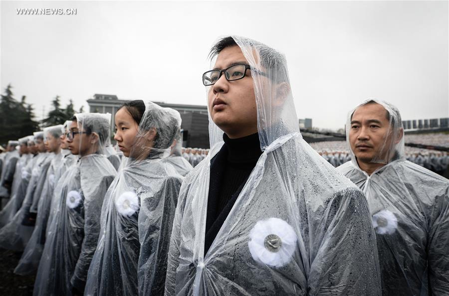 CHINA-NANJING MASSACRE VICTIMS-STATE MEMORIAL CEREMONY(CN)