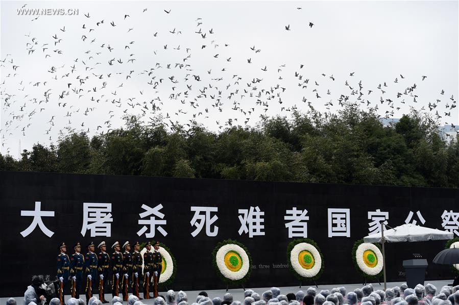 CHINA-NANJING MASSACRE VICTIMS-STATE MEMORIAL CEREMONY(CN)