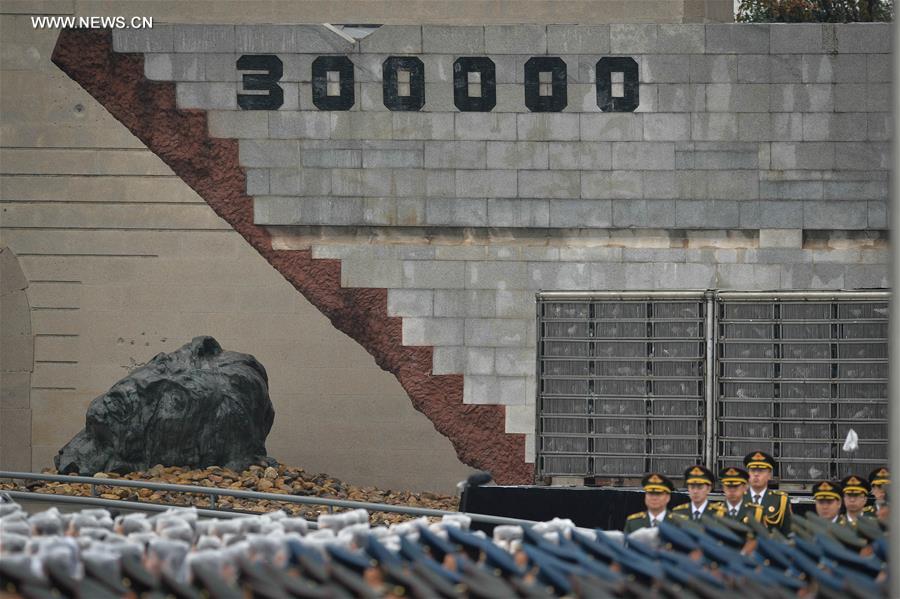 CHINA-NANJING MASSACRE VICTIMS-STATE MEMORIAL CEREMONY(CN) 