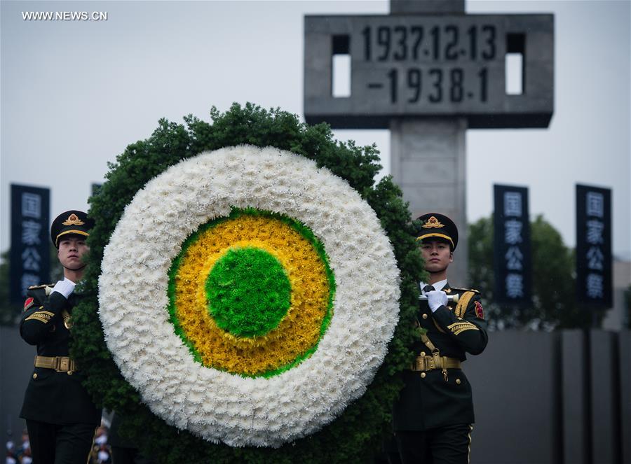 CHINA-NANJING MASSACRE VICTIMS-STATE MEMORIAL CEREMONY(CN) 