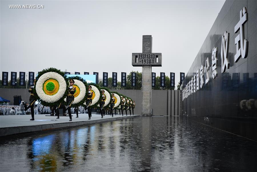CHINA-NANJING MASSACRE VICTIMS-STATE MEMORIAL CEREMONY(CN) 