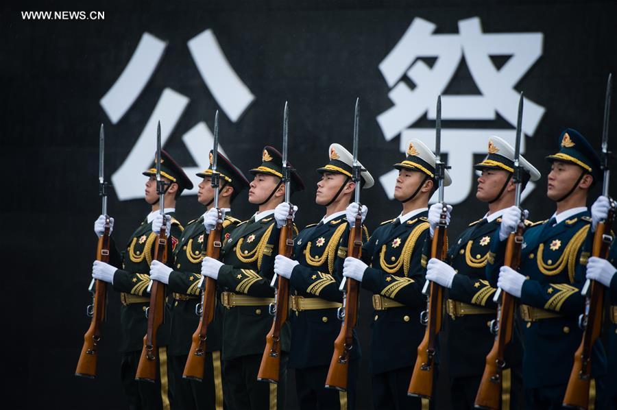 CHINA-NANJING MASSACRE VICTIMS-STATE MEMORIAL CEREMONY(CN) 