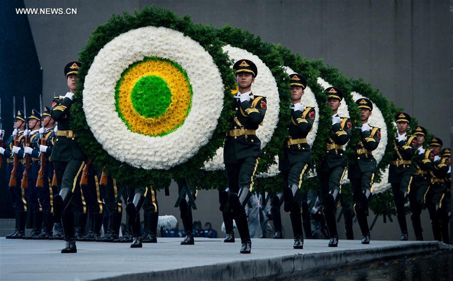 CHINA-NANJING MASSACRE VICTIMS-STATE MEMORIAL CEREMONY(CN) 