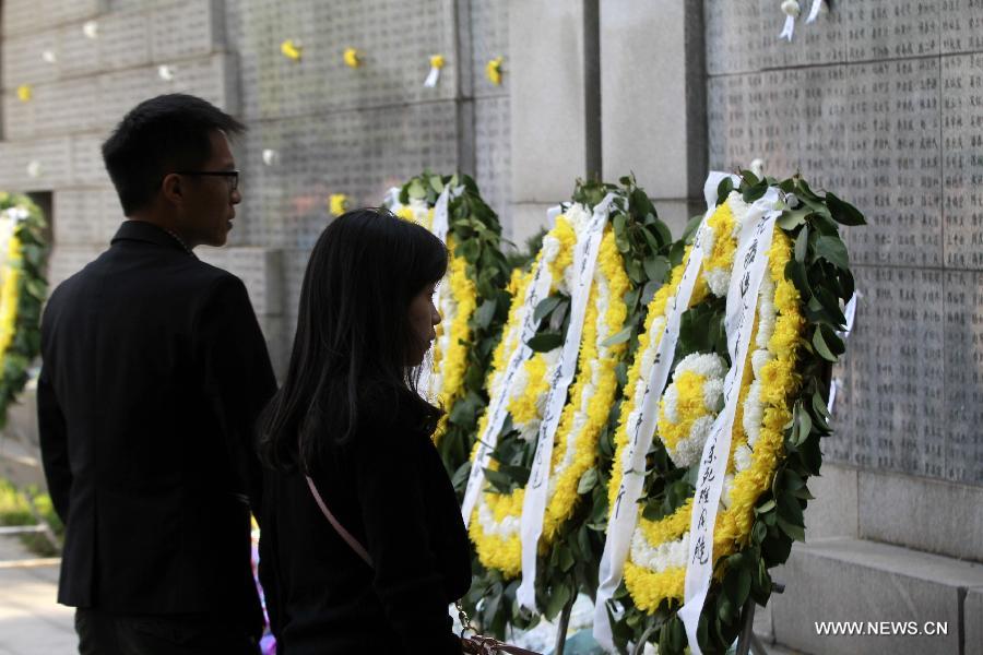 Toten-Gedenktag zum Qingming-Fest ehrt Opfer des Nanjing-Massakers