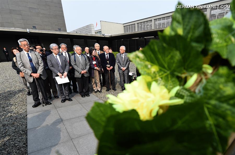 CHINA-NANJING-NANJING MASSACRE VICTIMS-JAPANESE DELEGATION-MOURNING (CN) 