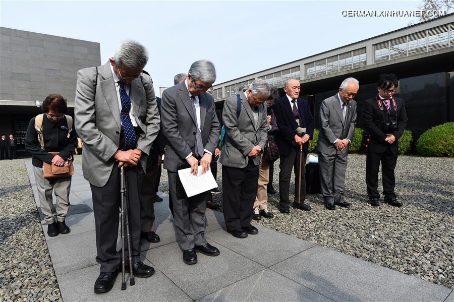 CHINA-NANJING-NANJING MASSACRE VICTIMS-JAPANESE DELEGATION-MOURNING (CN) 