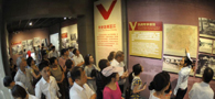 People visit Memorial Hall of Victory of Anti-Japanese War in China's Zhijiang