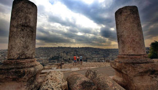 In pics: hilltop Citadel archaeological site in Jordan
