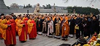 Buddhists attend ritual to pray for Nanjing Massacre victims