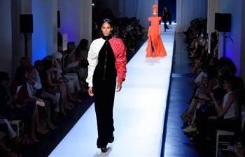 Creations of Jean Paul Gaultier presented in Paris, France