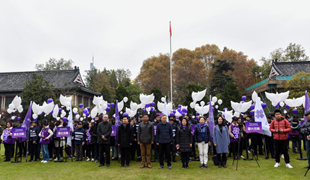 走读历史，重温大爱——“感恩·南京安全区”第四届国际和平徒步活动